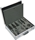 Presentation suitcase for CNC cutters and holders